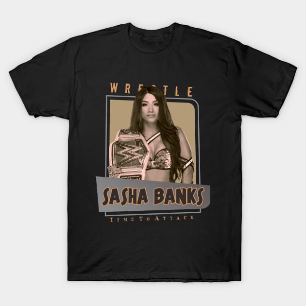 banks T-Shirt by JackRendang